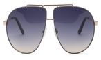 Pilotenförmige Guess Sonnenbrille (blau, rosé) GU5208 20B