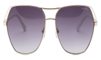 Pilotenförmige Guess Sonnenbrille (rosé, weiß) GU7825 28P