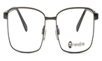 Trapezförmige MEINEBRILLE Brille (grau) 04-12090 01 5616