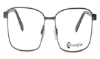 Trapezförmige MEINEBRILLE Brille (silber) 04-12090 02 5616