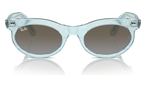 Ovale Ray-Ban Change Sonnenbrille (blau) RB2242 138596
