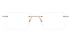 Trapezförmige Cazal Brille (goldfarben) 7097 003