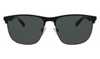 Trapezförmige meineBrille Sonnenbrille (grau, matt, schwarz) 14-36030 02