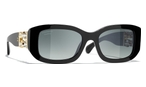 Rechteckige Sonnenbrille