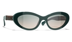 Katzenaugenförmige Sonnenbrille