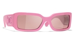 Rechteckige Sonnenbrille