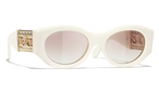 Ovale Sonnenbrille