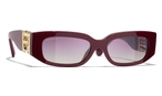 Rechteckige Sonnenbrille