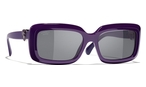 Rechteckige Sonnenbrille
