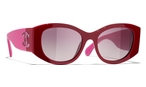 Ovale Sonnenbrille