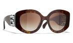 Ovale Sonnenbrille