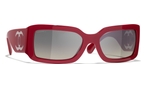 Rechteckige Sonnenbrille