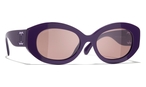 Ovale Sonnenbrille