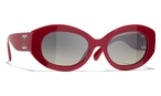 Ovale Sonnenbrille