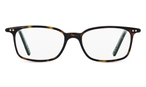 Rechteckige Lunor Brille (havanna) A5 601 02