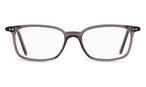 Rechteckige Lunor Brille (violett) A5 601 55