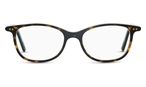 Schmetterlingsförmige Lunor Brille (havanna) A5 602 02