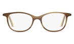 Schmetterlingsförmige Lunor Brille (braun) A5 602 37