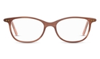 Schmetterlingsförmige Lunor Brille (braun) A5 602 38