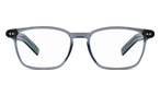 Trapezförmige Lunor Brille (grau) A6 258 41