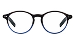 Panto Lunor Brille (blau, schwarz) A6 257 33
