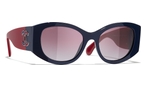 Ovale Sonnenbrille