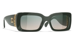 Rechteckige Sonnenbrille