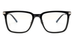Schmetterlingsförmige Cartier Brille (schwarz) Cartier CT0384O 001 5418