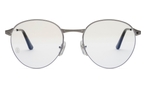 Runde Cartier Brille (silberfarben) CT0405O 002
