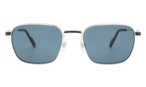 Trapezförmige Cartier Brille (silber) Cartier CT0497S 009 5420