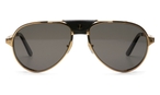 Pilotenstil Cartier Sonnenbrille (goldfarben) CT0296S 001