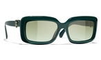 Rechteckige Sonnenbrille