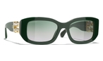 Rechteckige Sonnenbrille