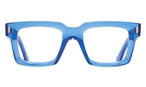 Trapezförmige Cutler and Gross Brille (blau) CGOP1386 A7