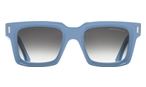 Trapezförmige Cutler and Gross Sonnenbrille (blau) CGSN1386 A8