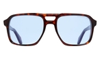 Pilotenstil Cutler and Gross Sonnenbrille (havanna) CGSN1394 07