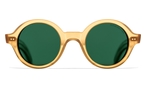 Runde Cutler and Gross Sonnenbrille (braun, transparent) CGSN1396 04