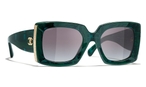 Rechteckige Sonnenbrille