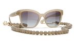 Rechteckige Sonnenbrille