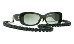 Rechteckige Sonnenbrille