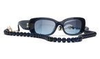 Rechteckige Sonnenbrille