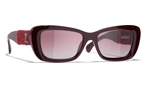 Rechteckige Sonnenbrille