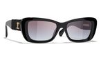 Rechteckige Sonnenbrille