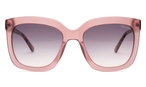 Schmetterlingsförmige Sonnebrille (rosé) 77181/07