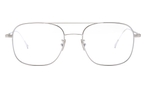 Pilotenbrille von Cutler and Gross (silber) Cutler and Gross AUOP0003 01 rhodium metal 5217