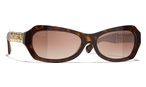 Ovale Sonnenbrille