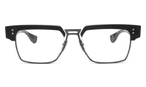 Trapezförmige Dita Brille (grau, matt, schwarz) Hakatron DTX410 A 03