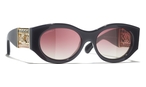 Ovale Sonnenbrille