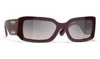 Rechteckige Sonnenbrille