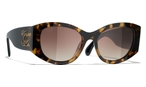 Ovale Sonnenbrille